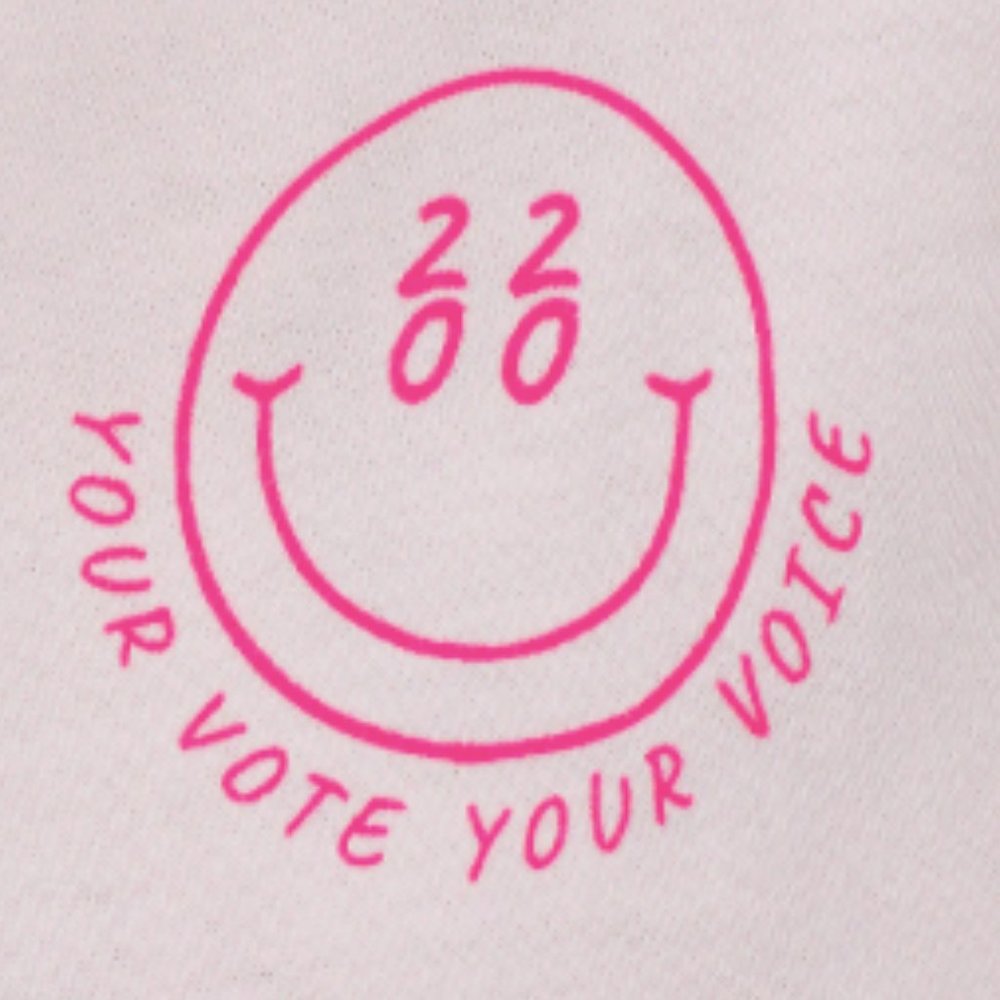 Pink Please go f** vote Graphic Shirt Sz S NWT - Picture 4 of 5